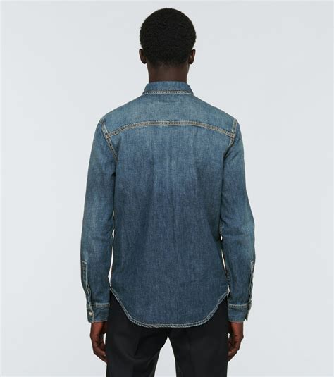 givenchy denim shirt|Givenchy shirt olx.